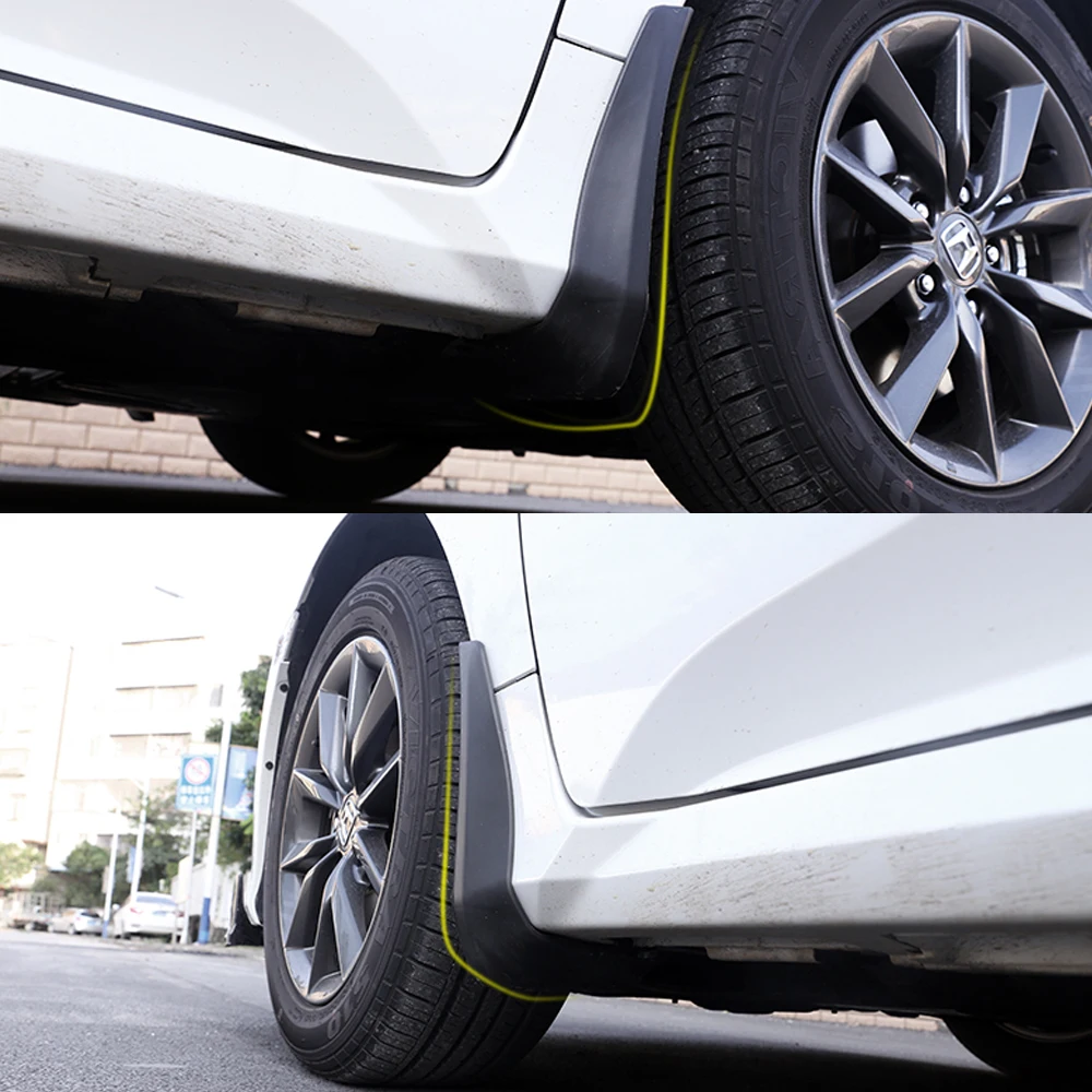 Для Honda Civic Брызговики внешние части Передняя тыльная грязь лоскут подходит для Civic splash Брызговики аксессуары