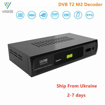 

Newest TV box HD M2 FTA DVB T2 Terrestrial Receiver DVB-T2 MPEG-2/4 H.264 Support Youtube HDMI Set Top Box TV Tuner + USB WIFI