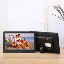 1" светодиодный цифровой фоторамка 1024*600 HD экран Настольный альбом дисплей изображение MP4 видео с пультом дистанционного управления Detchable кронштейн