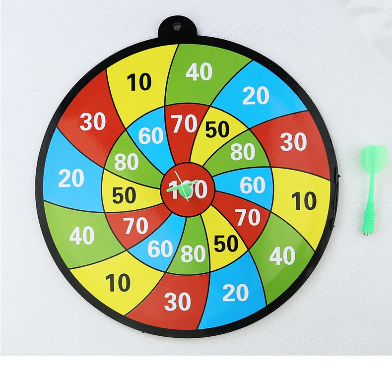Пластиковая тарелка для Дартса, развивающая игрушка для маленьких детей, магнитная безопасная дротика для отправки 2 больших размеров
