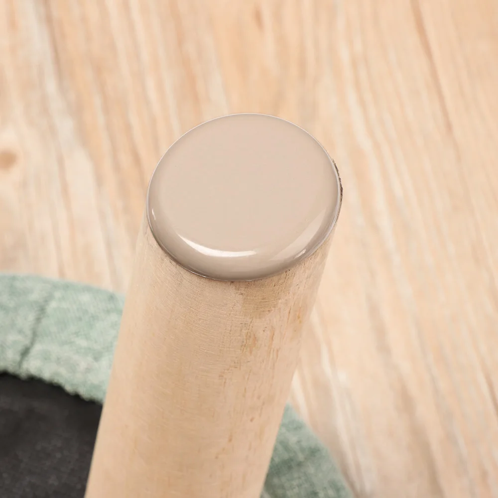 Furniture Leg Slider Pads Plastic Felt Beige Round Square