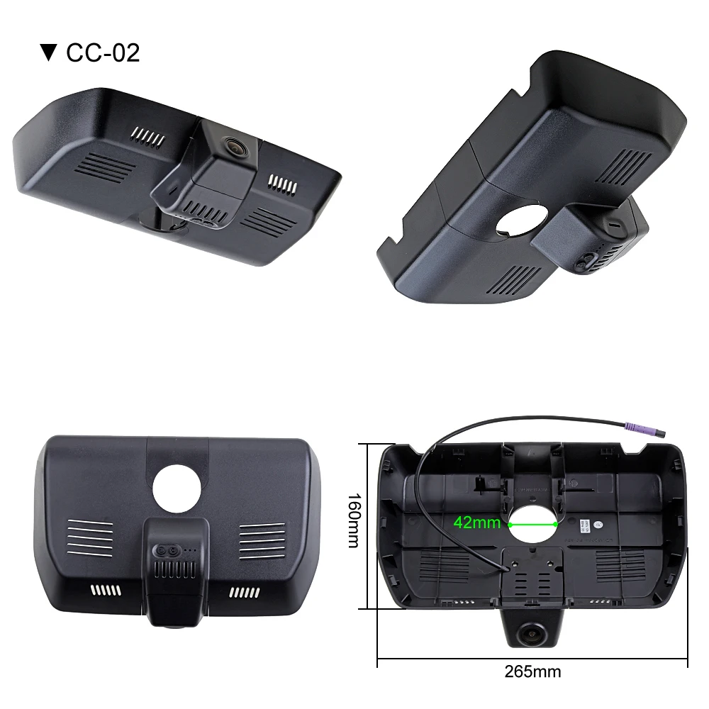 SINOSMART Novatek 96672 автомобильный Wifi DVR камера для Great Wall Haval H6 управление через