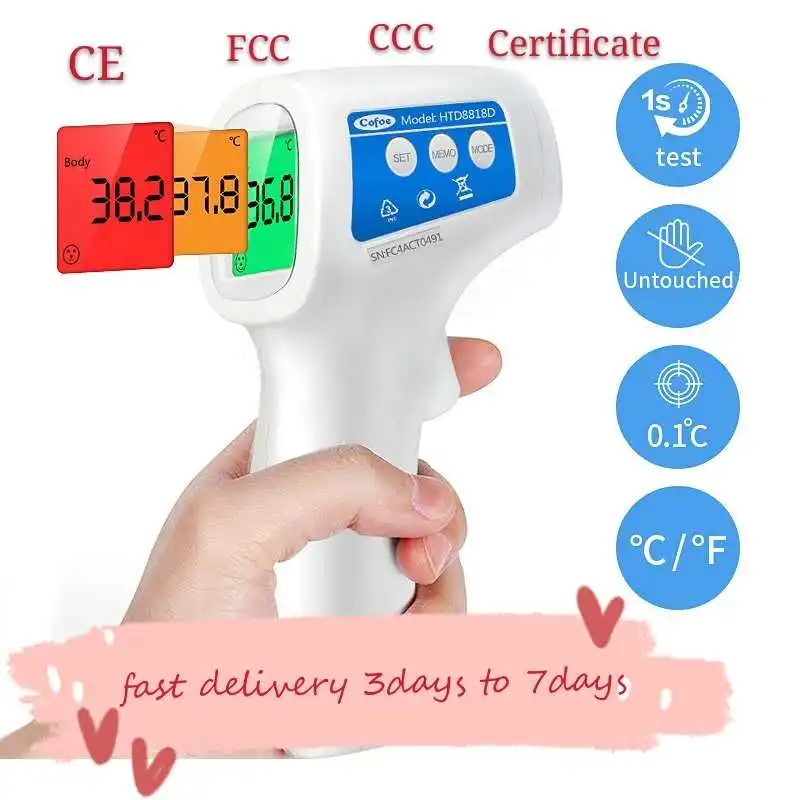 

Muti-fuction Baby/Adult Digital Termometer Infrared Forehead Body Thermometer Gun Non-contact Temperature Measureme