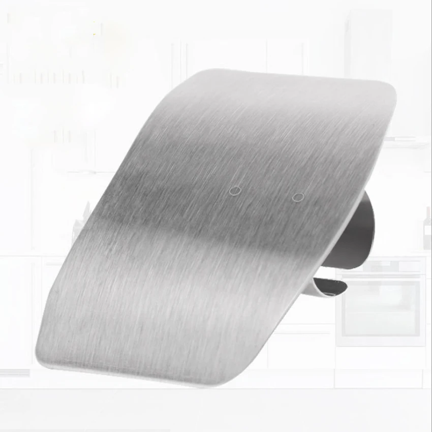 Stainless Steel Finger Protector Cutting Meat And Vegetables Finger Safety Fingerboard Multi-Functional Kitchen Tool Accessories