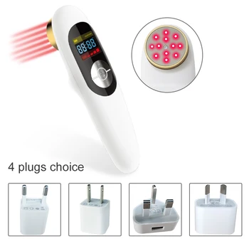 

Pain Relief Low Level Cold Laser Therapy Device Portable Handheld Unit 650nm+808nm for Knee, Shoulder, Back, Joints Muscle Pain