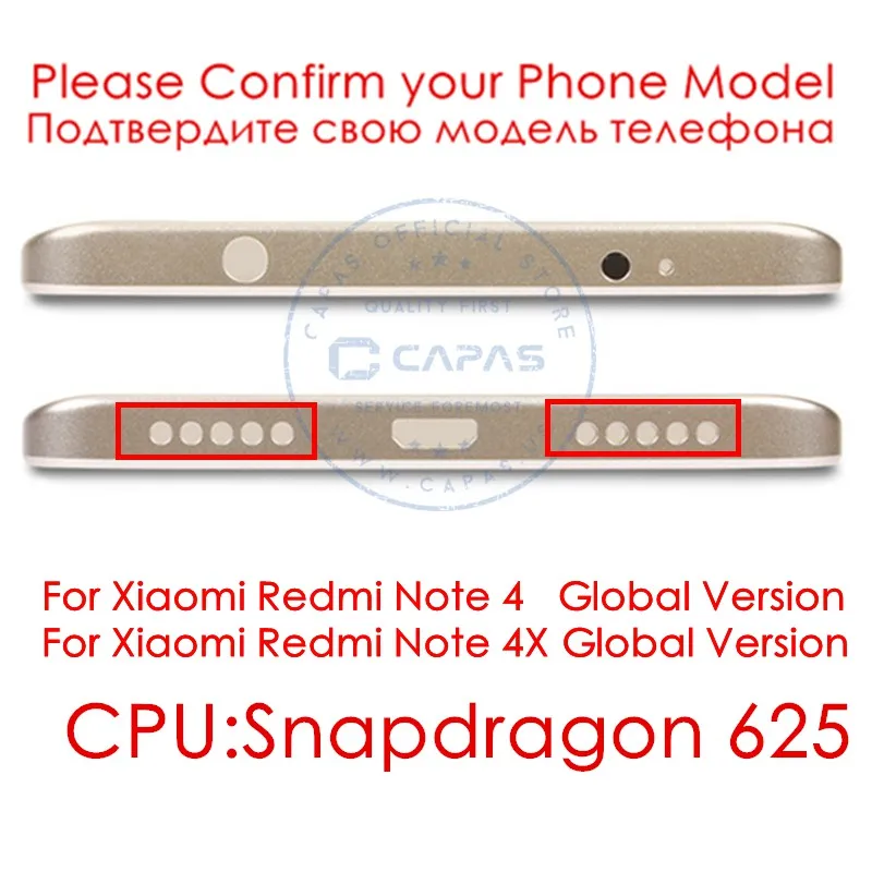 Для Xiaomi Redmi Note 4 Global battery задняя крышка для Redmi Note 4X Snapdragon 625 задняя крышка для батареи запасные части