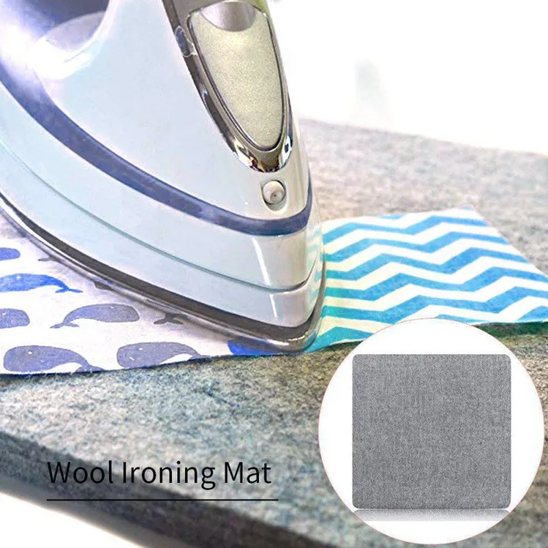 

Wool Pressing Mat Ironing Pad High Temperature Felt Ironing Board Anti-scald Protector Cloth Household Supplies