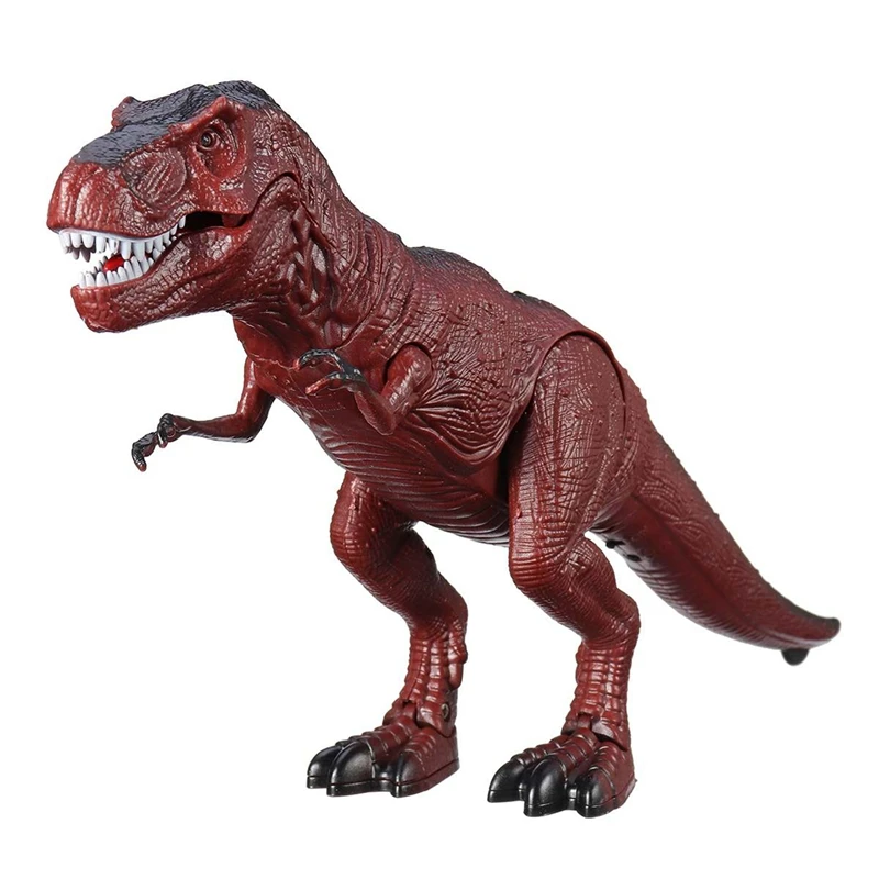 

Electric Remote Control Dinosaur Toy Walking Light Sound Rc Animal Action Figure Model Toys Children Gifts,B