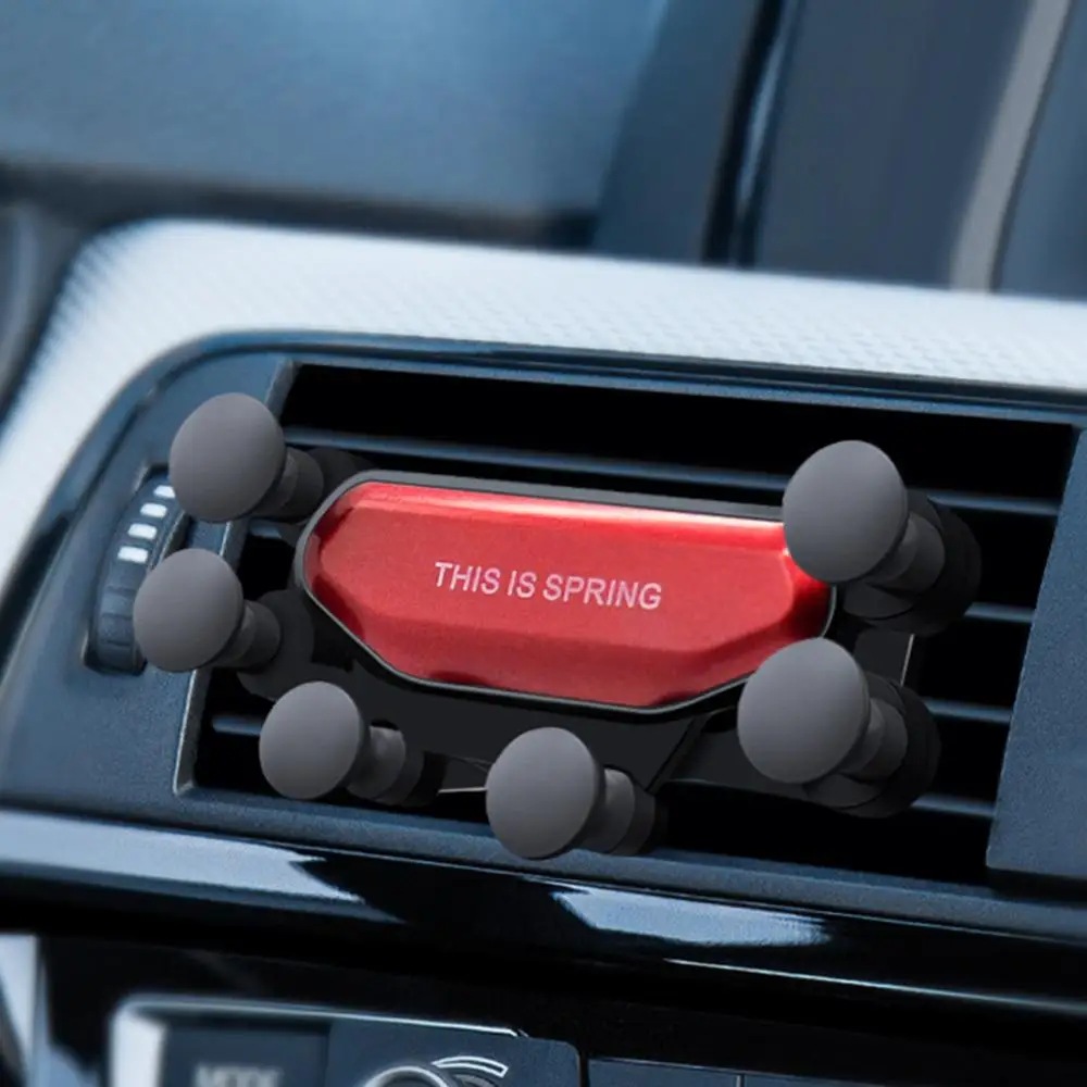 Автомобильный держатель гравитационная стойка для мобильного телефона Поддержка деформации Кнопка платы выхода автомобиля навигационная рамка