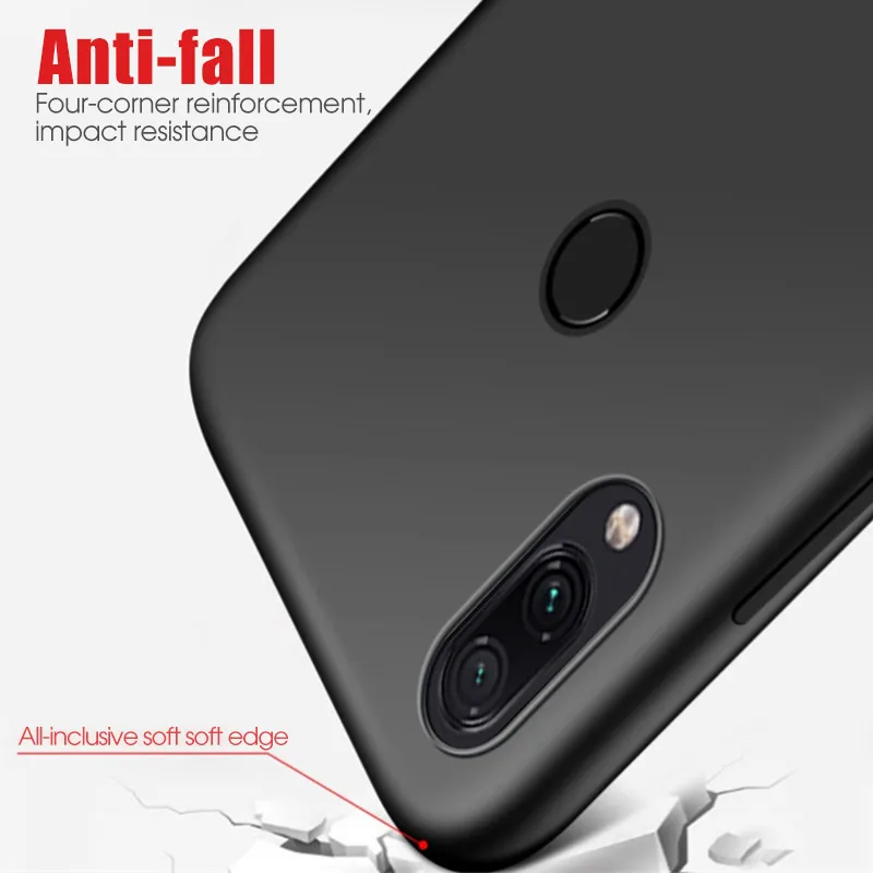 Чехол для Xiaomi Redmi 7 8 8A Note 6 8T K20 Pro жидкий силиконовый мягкий чехол Mi 9 Mi8 Lite Mi9 SE CC9E