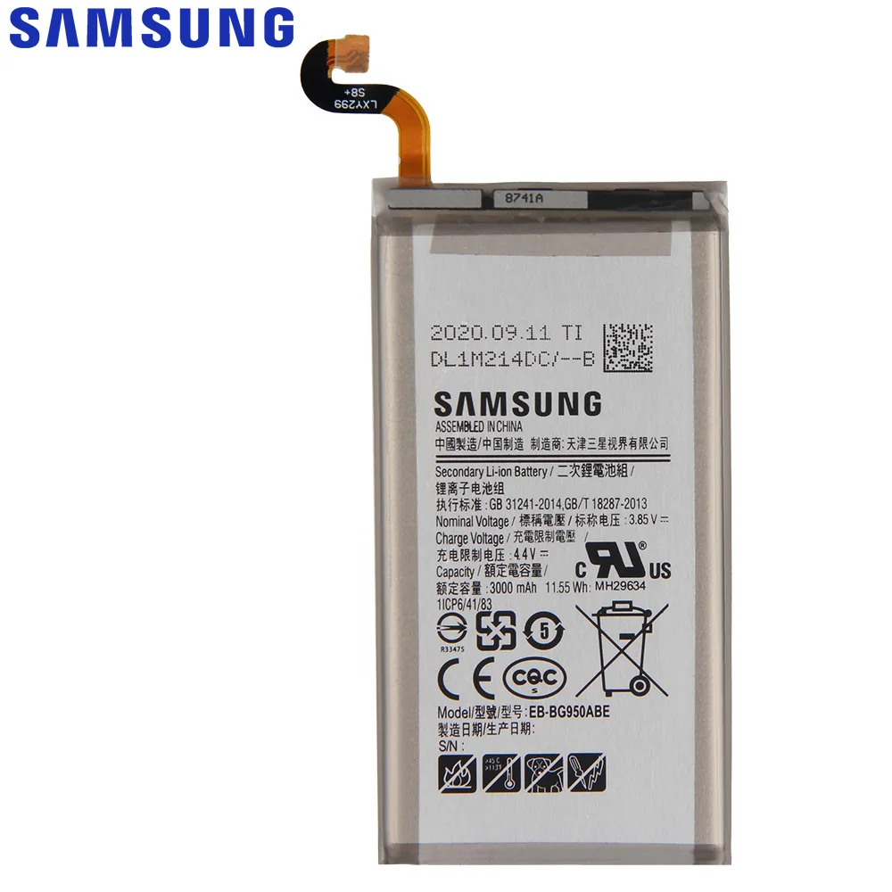 SAMSUNG оригинальный запасной EB BG950ABE батареи для Samsung GALAXY S8 G9508 G9500 G950U SM проект Dream