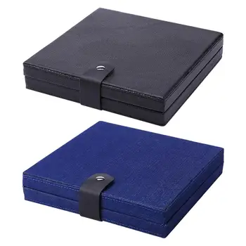 

Simplicity Salon Scissor Case Barber Hair Hairstyle Cutting Shear Comb Holder Large Box Magnetic Button Storage Organizer