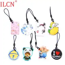 S50 1K 13,56 Mhz UID несколько брелков для ключей на выбор перезаписываемые RFID Мультяшные Брелоки для ключей сменные карты контроля доступа 1