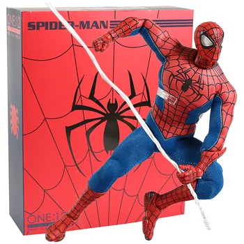 

Mezco Marvel Spiderman One:12 PVC Action Figure Collectible Model Toy