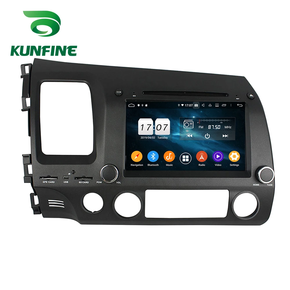 Cheap Android 9.0 Octa Core 4GB RAM 64GB Rom Car DVD GPS Multimedia Player Car Stereo for HONDA CIVIC 2006-2011 Radio Headunit 5
