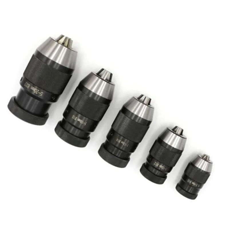 

JT6 Self Clamp Drill chuck B10-B22 Drill Chuck Keyless For Drilling Machine Taper Feeding high gripping force