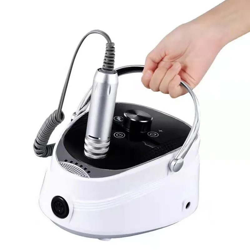 Nail Drill Machine 35000RPM  Manicure Machine Apparatus For Manicure Pedicure Kit Electric Nail File With Cutter Nail Tool 3