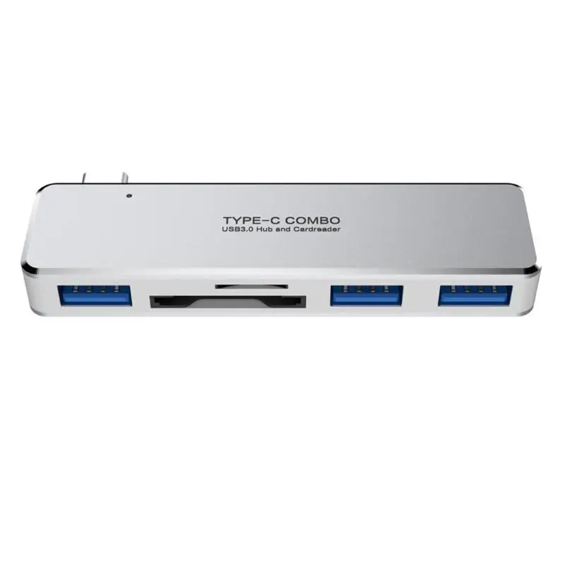 3 USB 3,0 высокая скорость мульти тип-c расширитель с TF Momory слот для карт для ПК ноутбук скорость чтения может достигать 480 Мбит/с быстро