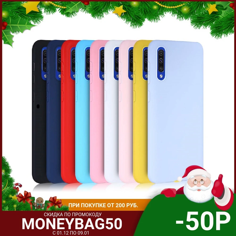 Silicone Phone Case For Samsung Galaxy A50 S A30 A40 A10 A20 A70 A80 A90 | Мобильные телефоны и аксессуары