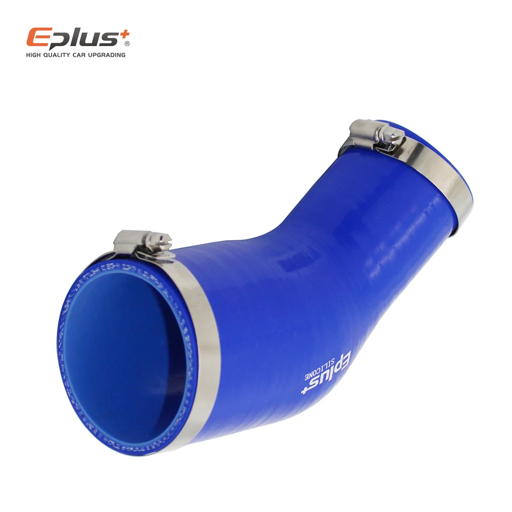 Silicone Hose 45 Degrees Connector Car Intercooler Turbo Intake Pipe Coupler