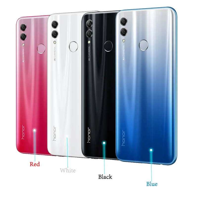 HONOR 10 Lite, мобильный телефон, 6,21 дюймов, Kirin 710, четыре ядра, 2340X1080, передний AI, 24 МП, отпечаток пальца, ID, Google Play