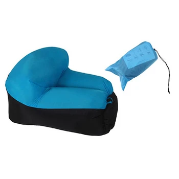 

Camping Furniture Air Beach Chair Seat Cushion Portable Outdoor Grass Garden Inflatable Sleeping Chair Sofa Lounge