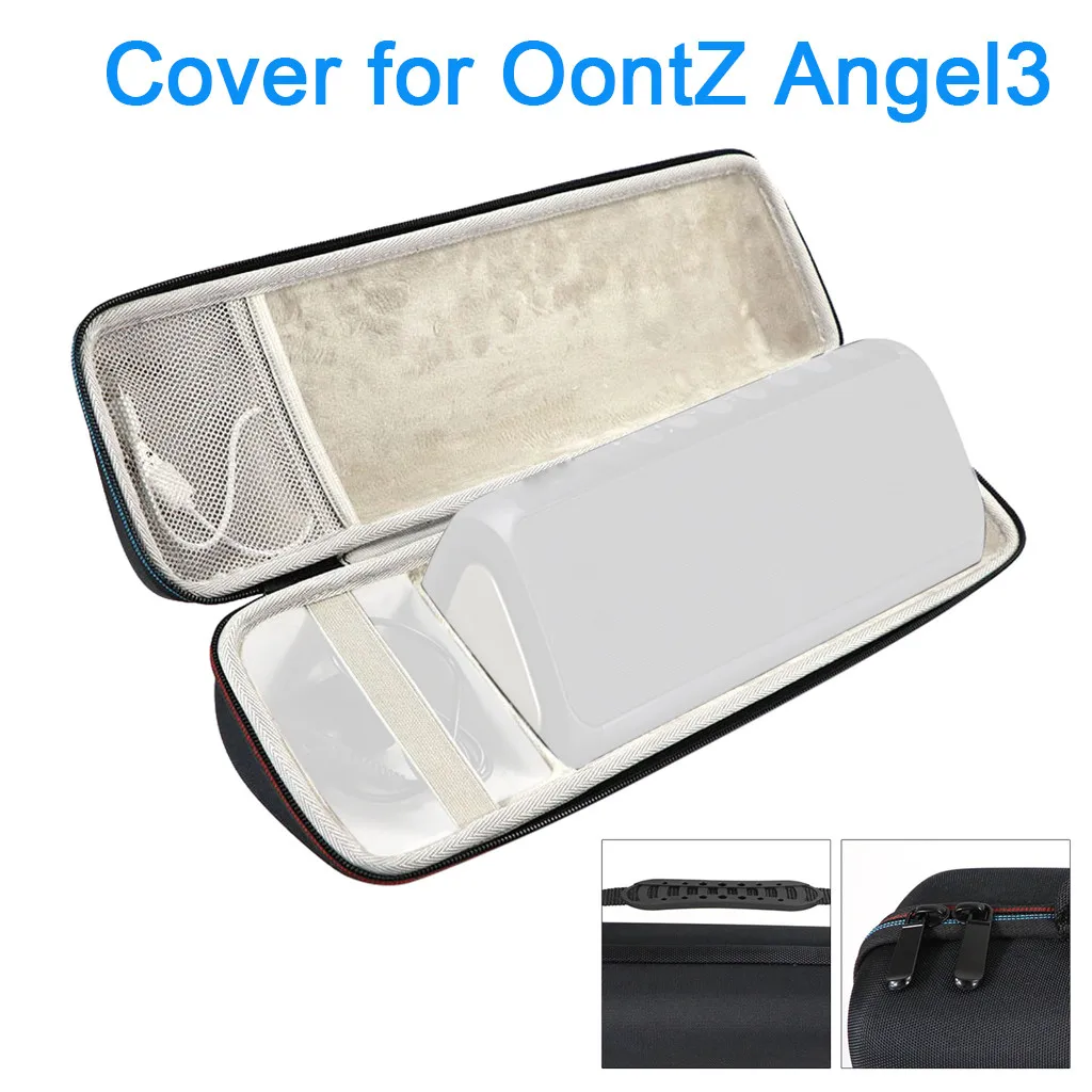 Жесткий Чехол для динамика, чехол для Oont Angle 3XL, Bluetooth динамик, включает портативный сетчатый карман для Oont Angle 3XL# D2