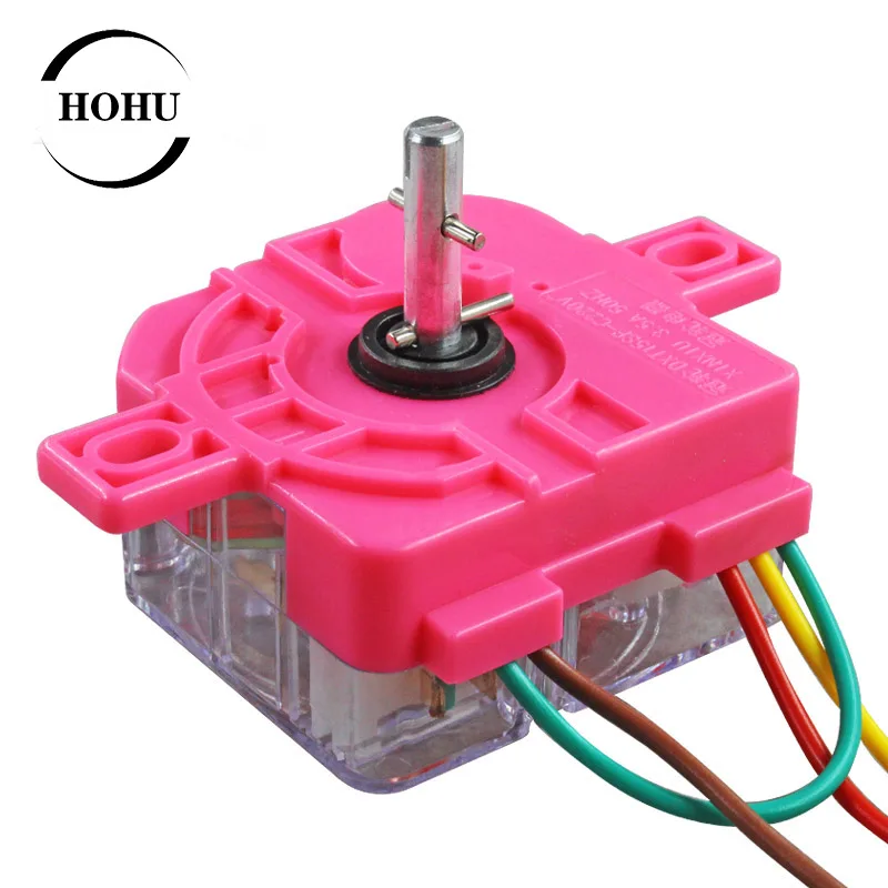 3-Wire Washing Machine Timer 90 Degree Central Hole Distance 72mm Switch Shaft