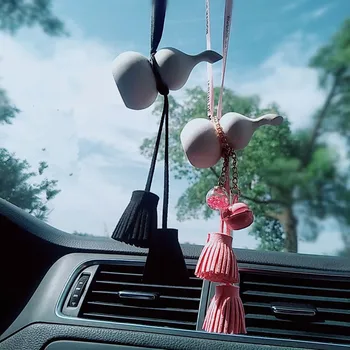 

Automotive Tridimensional gourd style aroma car Ornaments Pendant Deodorization Fragrance car parts volatilization aroma
