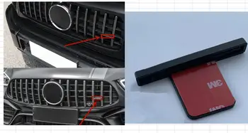 

1X ABS grill grille emblem For AMG Mercedes W212 W202 W211 W210 W205 CLA CLS GLK AMG Logo Grille Sticker Emblem Badge Stic