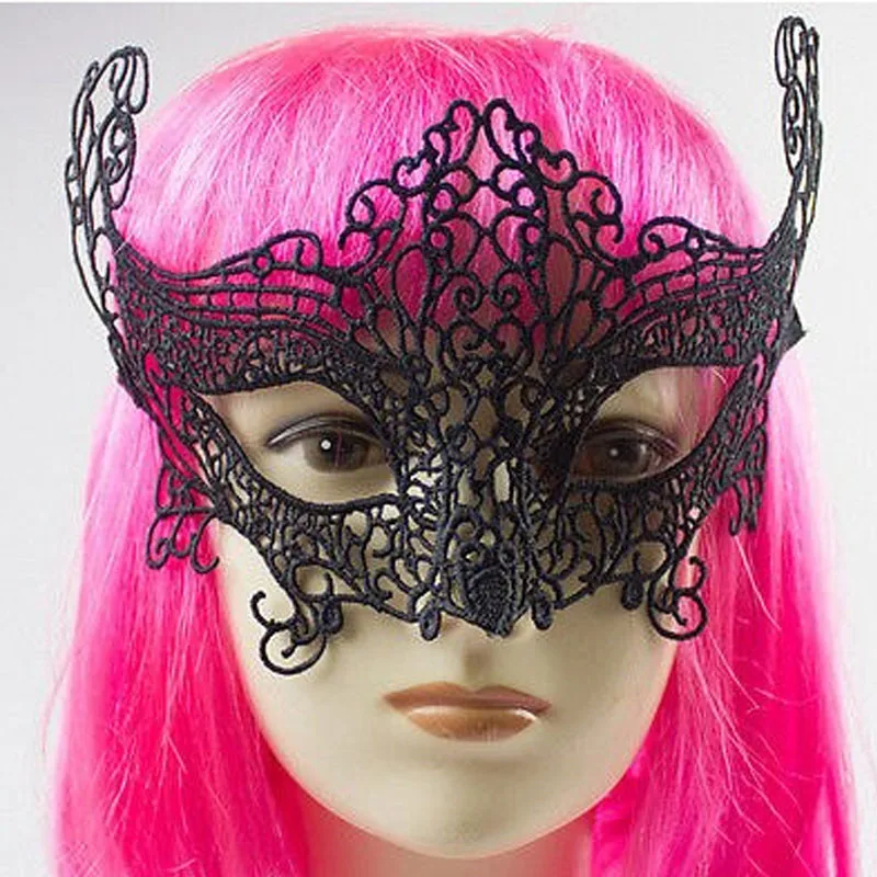 Сексуальная кружевная маска загадочная Маскарадная для глаз глаза женские