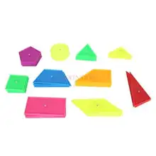 

1pcs Circular magnetic teaching aids Square rectangle Triangle Magnetic small teaching aids