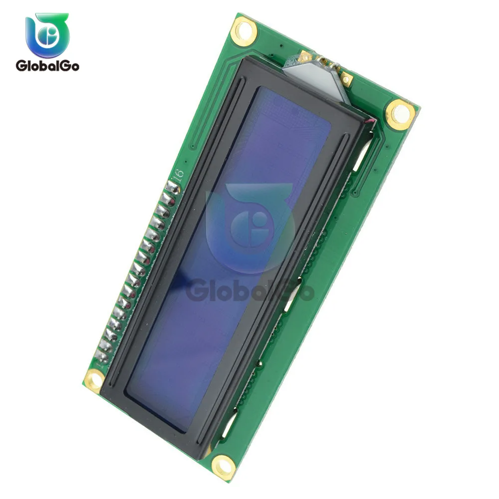 LCD1602 1602 LCD Module Blue Yellow Green Backlight LCD Screen Display With Adapter IIC I2C Interface 5V for arduino