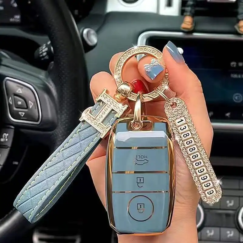 Cover Chiave/telecomando per KIA RIO Rio5 Sportage Sorento K3 K4 K5 KX3 Ceed Cerato Optima Picanto Forte Bag 7 Cover Chiave/telecomando per KIA RIO Rio5 Sportage Sorento K3 K4 K5 KX3 Ceed Cerato Optima Picanto Forte Bag - H9abefae3bbf146bda34fbd4f4c757958g