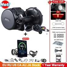Bafang 48v 750w bbs02b 100mm mid drive motor 8fun bbs02 bicicleta elétrica kit de conversão poderoso motor ebike central para bicicleta