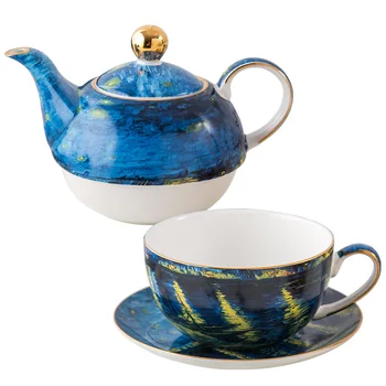 

Afternoon Tea Sets Fine Bone China Tea Pot Set & Ceramic Tea Pot For One Porcelain