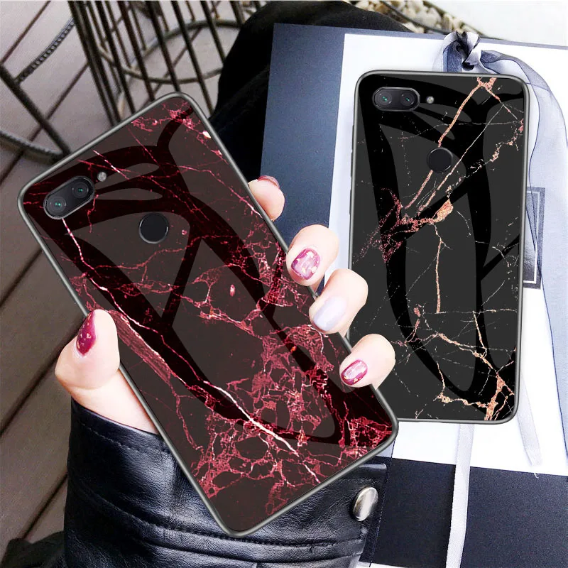 For Xiaomi Mi Note 10 Lite Case Marbled Tempered Glass Phone Case For Xiaomi Mi 9 Pro 8 SE A3 Mi 10 Lite 9T Note 10 Pro Cover