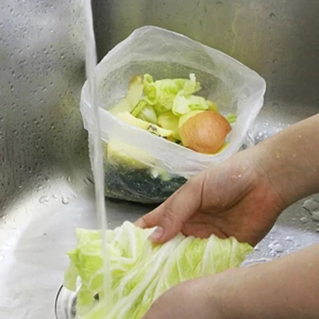 60 шт фильтр для кухонной раковины, самоподдерживающийся мешок для мусора, сливной мешок из полиэтилена, мешок для слива мусора, товары для дома