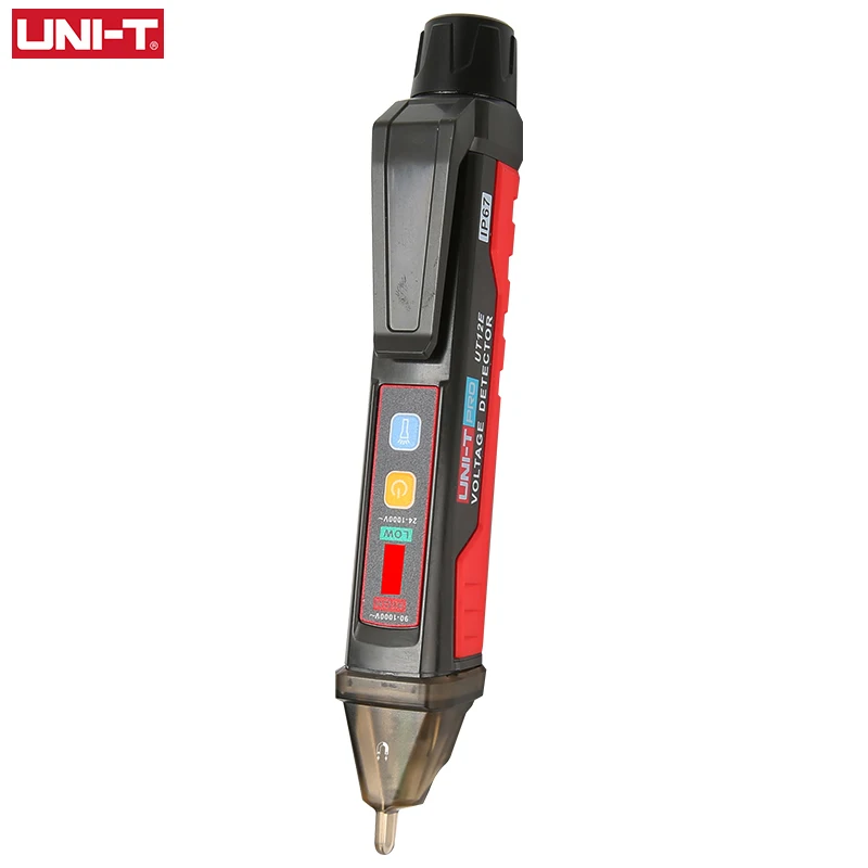 UNI T UT12E UT12M розетки переменного тока Напряжение детектор Индикатор 24V 1000V