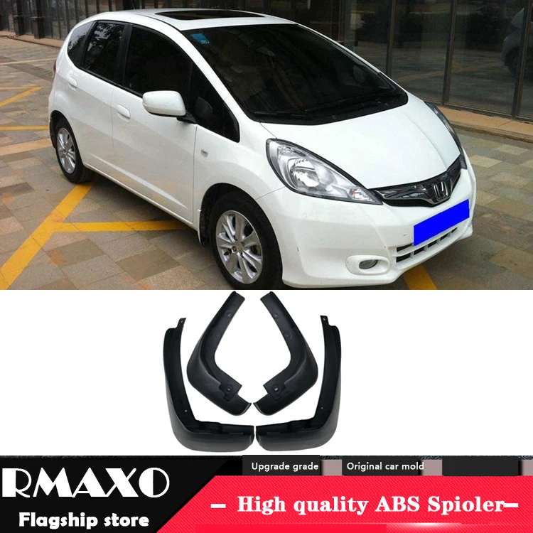 Front Rear Splash Guards Car Fender Styling & Body Fittings Black 4Pcs Upgraded Car Mud Flaps Mudguards for Honda Jazz/Fit 2018 2019 2020