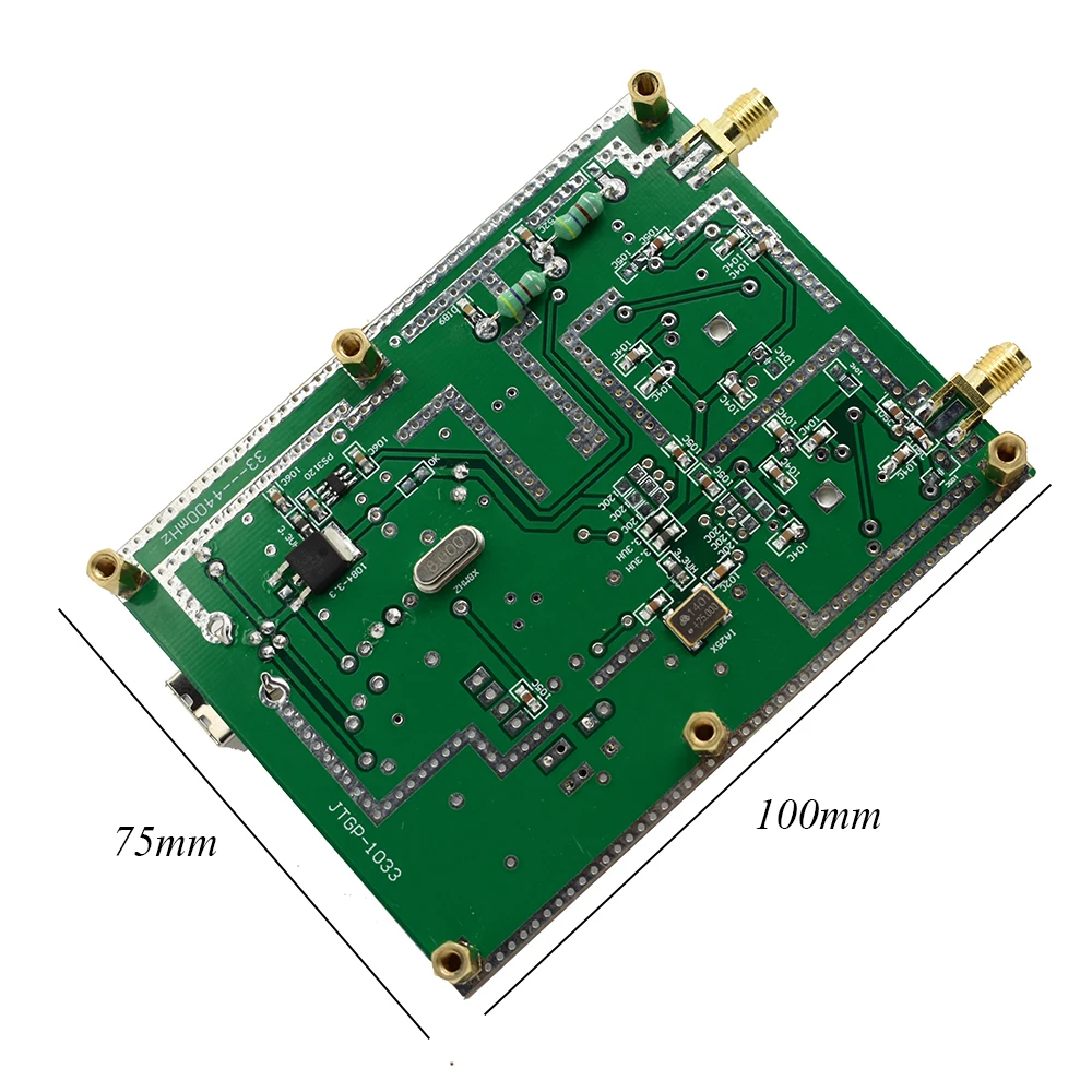 Простой анализатор спектра Lusya D6 с источником отслеживания T.G. V2.03B ADF4351 простой