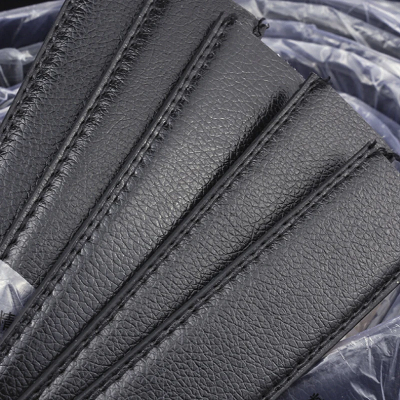 Eshylala мужские ремни из искусственной кожи с пряжкой, модные ремни для мужчин, популярные мужские брендовые черные роскошные ремни