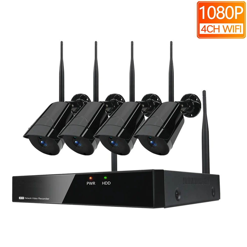 Сетевой видеорегистратор EBTOPS 4 канала 1080P H.265 Wi Fi шт. инфракрасная
