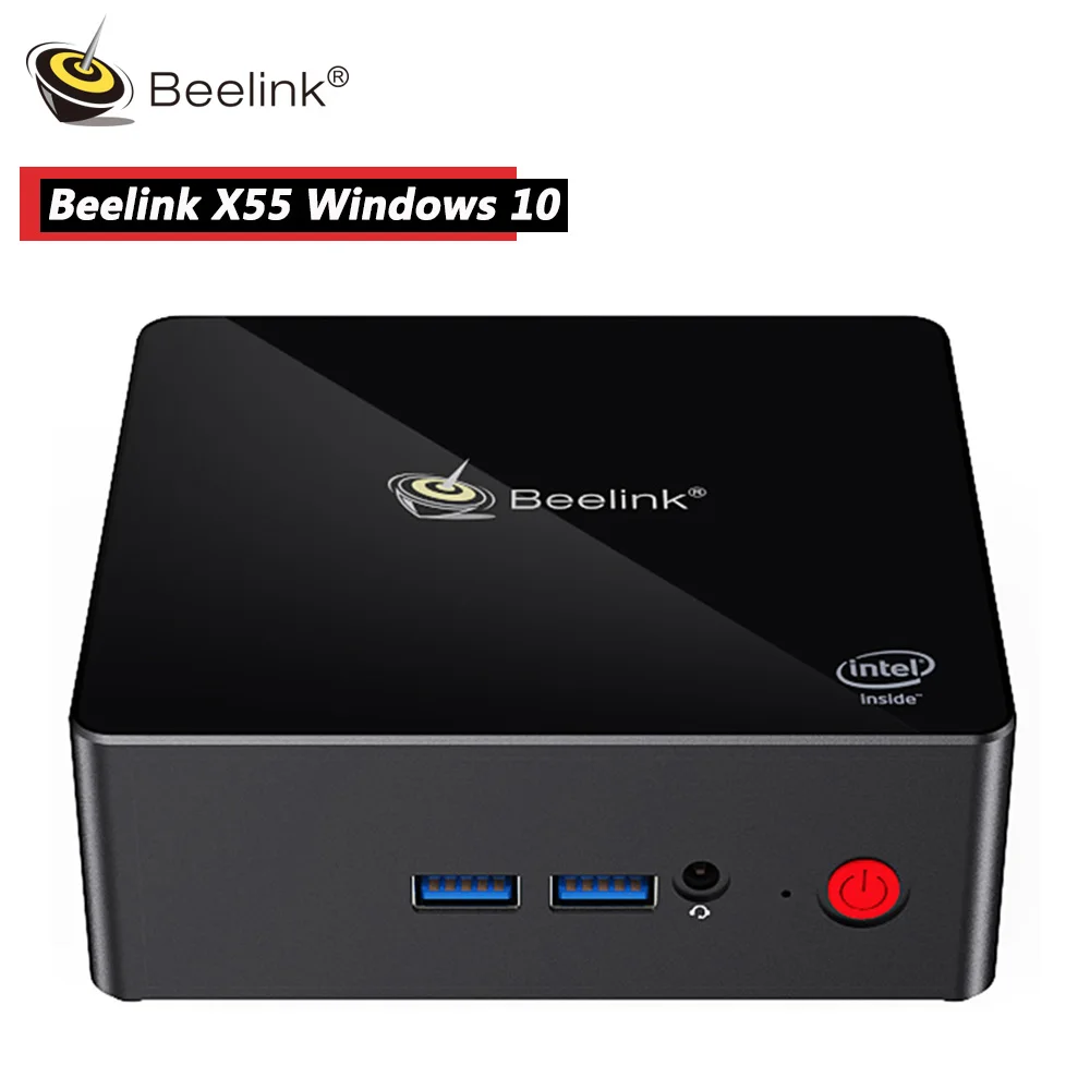 Мини ПК Beelink Gemini X55 8GB 128GB GEMINI LAKE Pentium J5005 UHD 2 4 GHz + 5GHz wifi 1000Mbps BT4.0Support 4K 60H Tv Box|Мини ПК| |