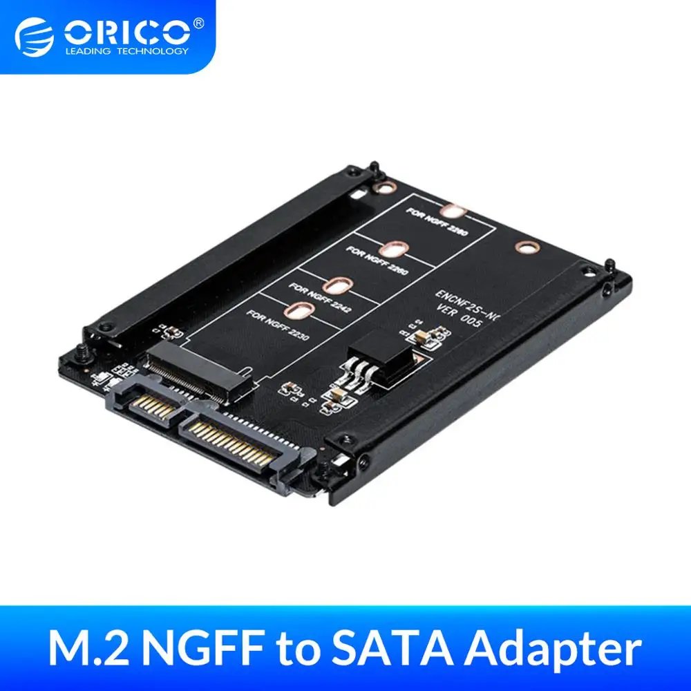 Adattatore ORICO M.2 NGFF A 3.5" SATA - Supporto Per SSD 2230/2242/2260/2280 B+M Key - Foto 8