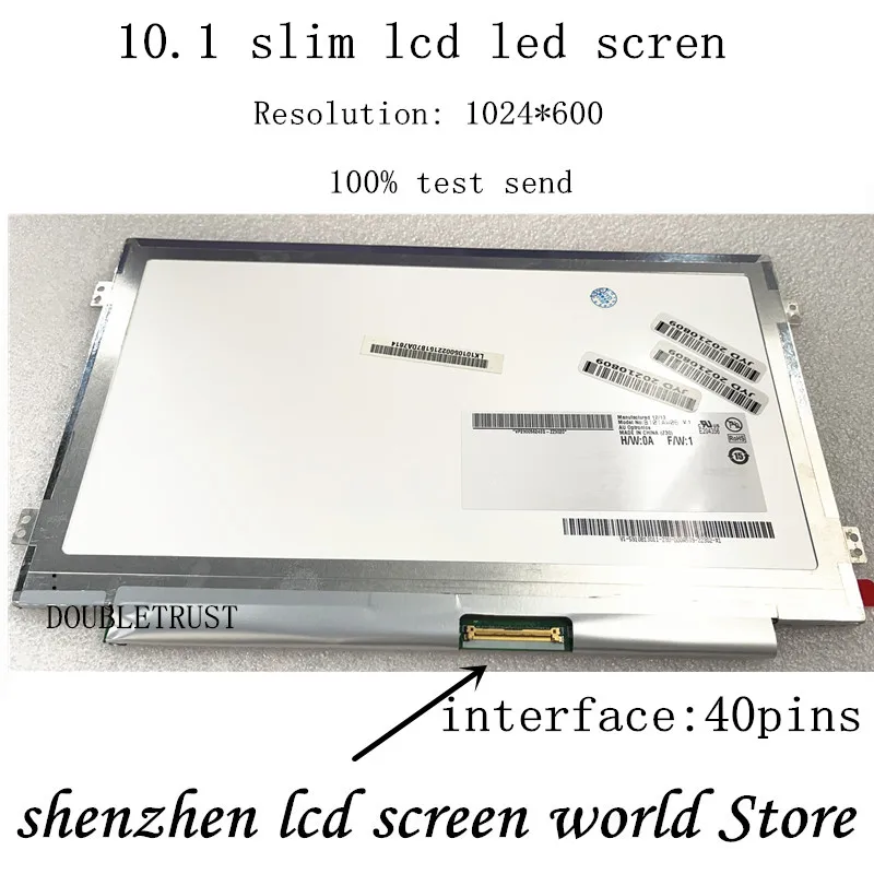 tunge grund Katedral 10.1 Inches Notebook Lcd Screen For Packard Bell N450 Pav80 Aspire One  Pav70 Wsvga Slim Led Matrix Display - Laptop Lcd Screen - AliExpress