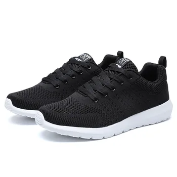 

New Breathable Men Sneakers Male Running Shoes Adult Flat High Quality Comfortable Non-slip Soft Mesh Men Shoe Summer Size 39-46