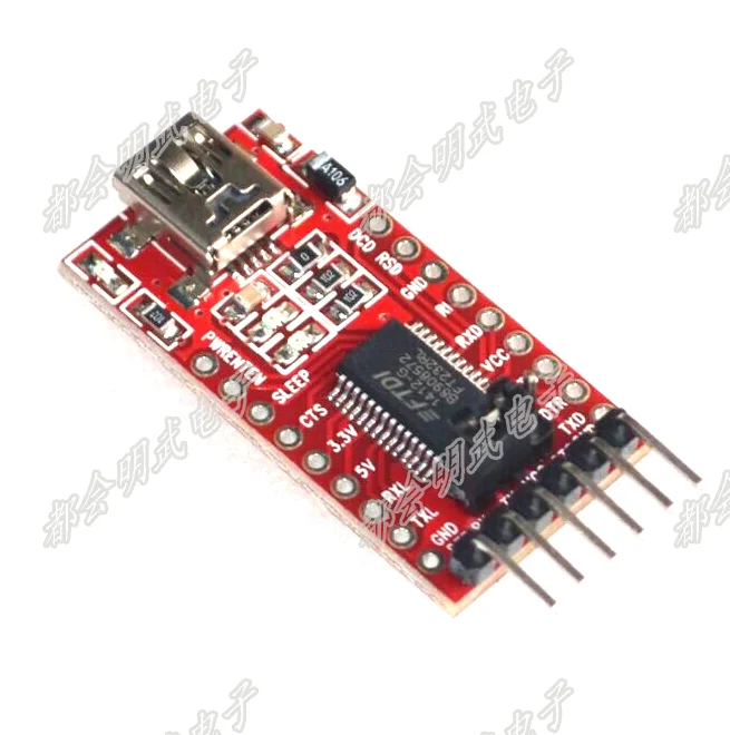 Модуль последовательного адаптера FT232RL FT232 с USB на TTL 3 В 5 для мини-порта Arduino |