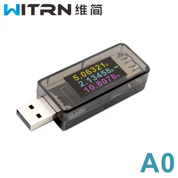 

WITRN-A1 Fast Charge Tricks Mobile Phone Charging Detector Meter USB Tester Digital Voltmeter Current