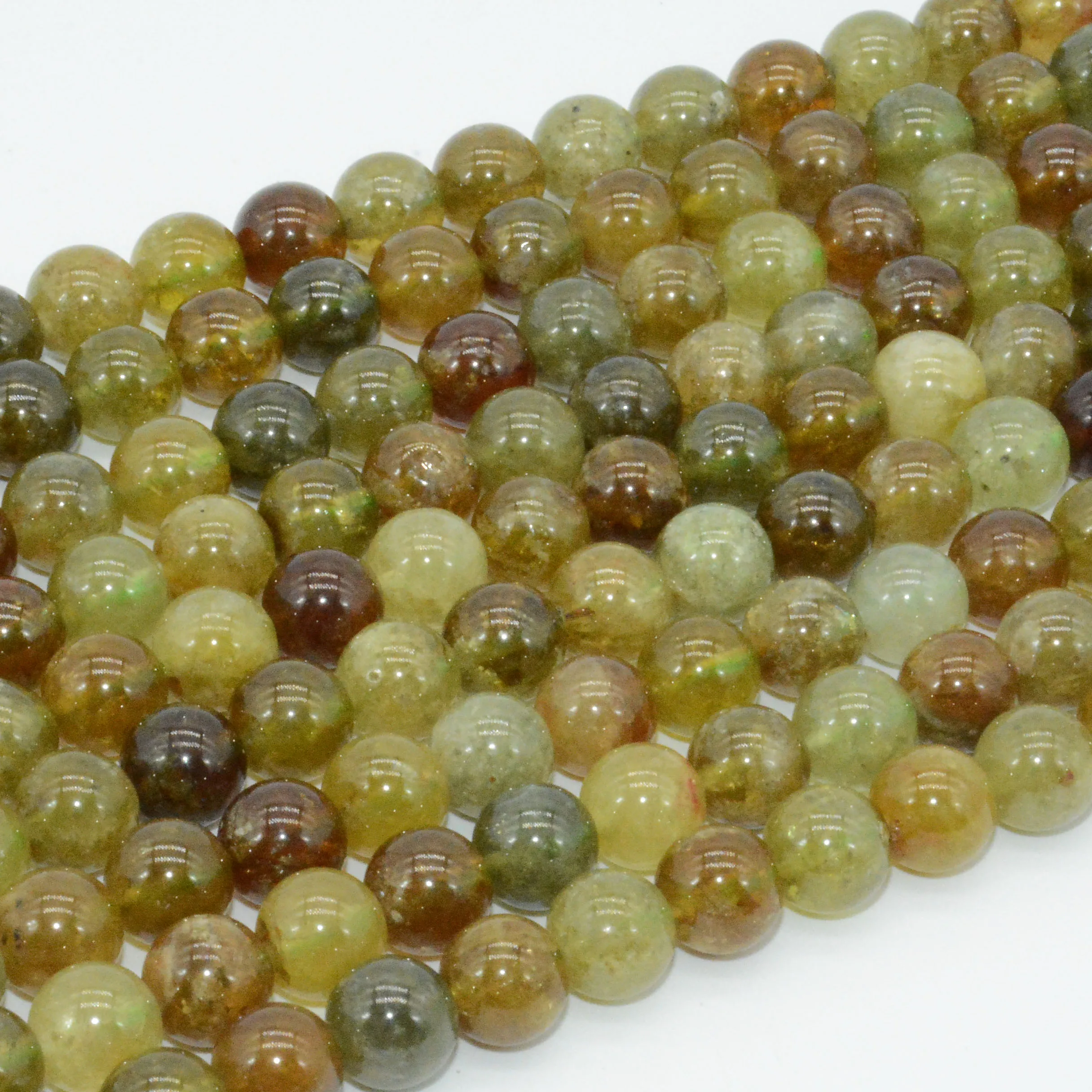 Natural Andradite Garnet Loose Round Beads 8.2mm~8.5mm | Украшения и аксессуары